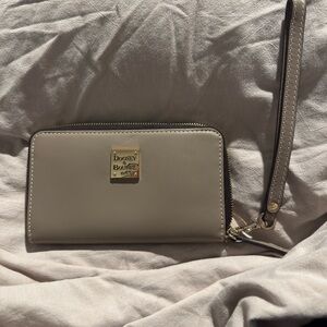 Dooney & Bourke Taupe Wristlet